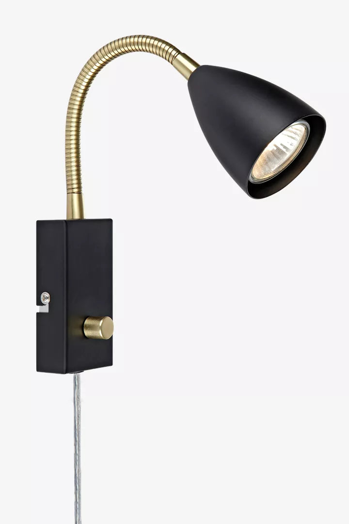 Ciro Wall Flex - Black/Brass
