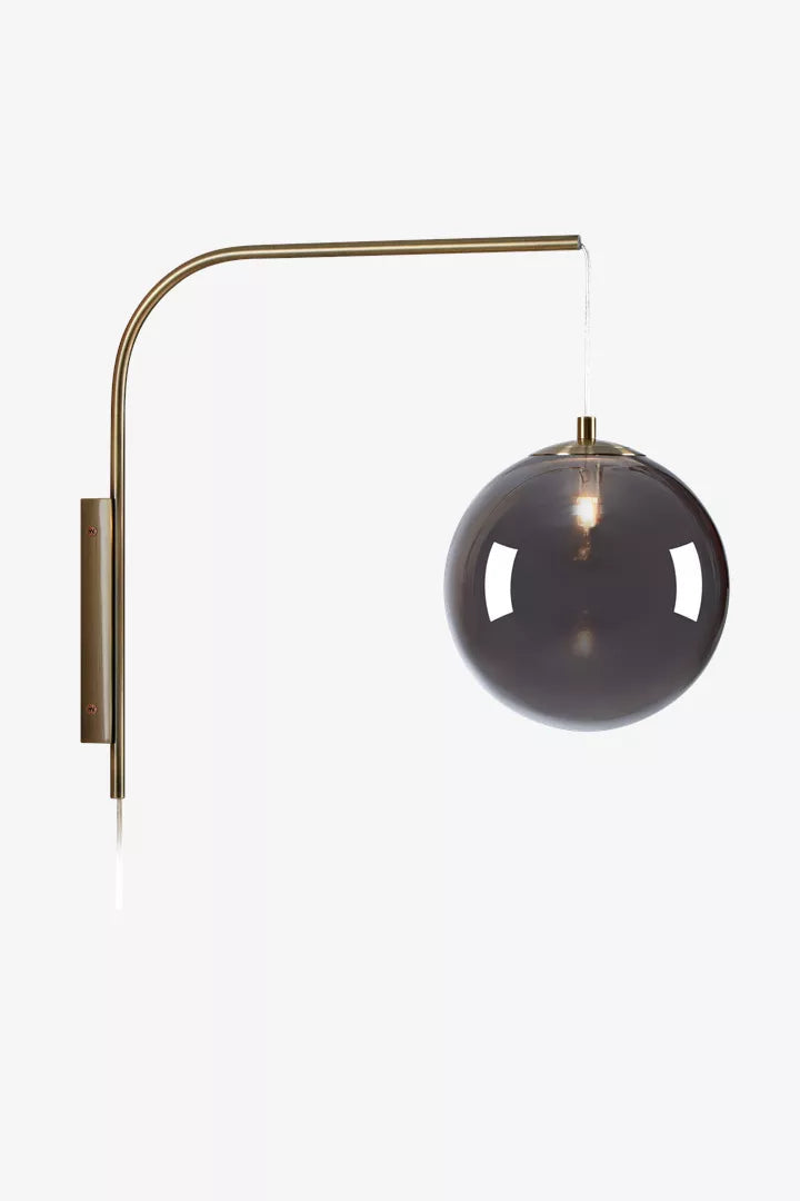 DIONE Wall Smoke/Antique Brass