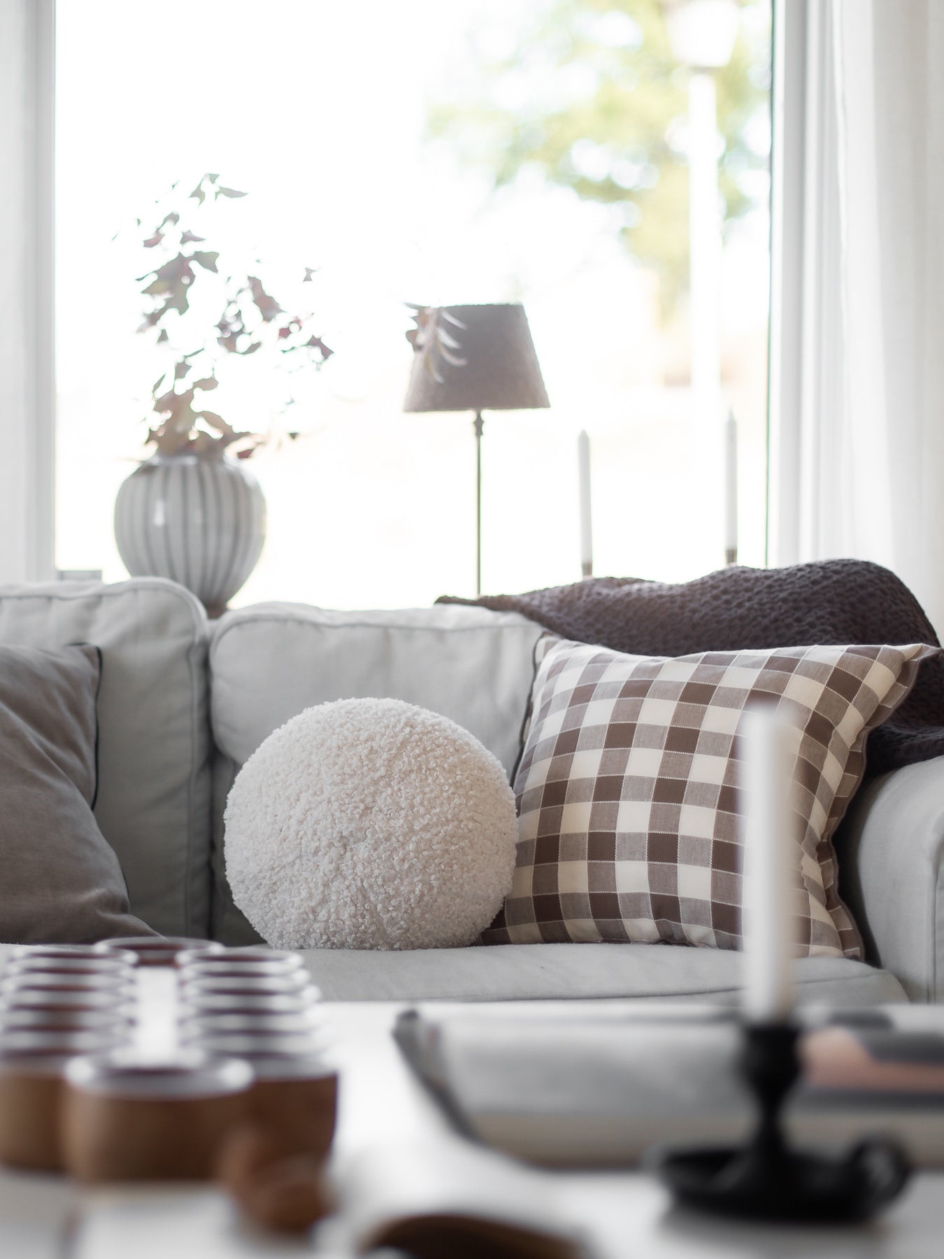 Elsie Cushion Offwhite