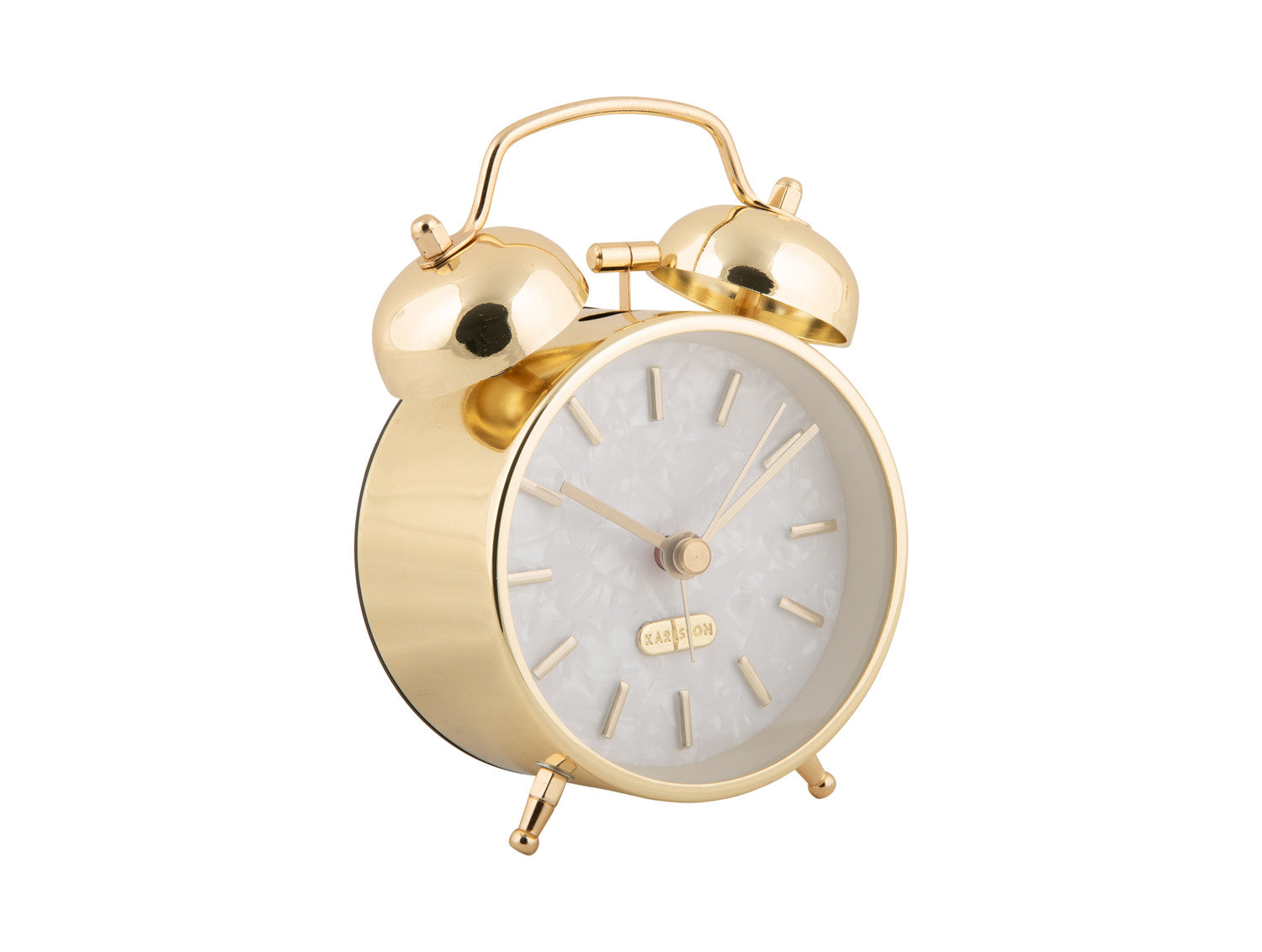 Alarm clock Pearl Glow Gold plat