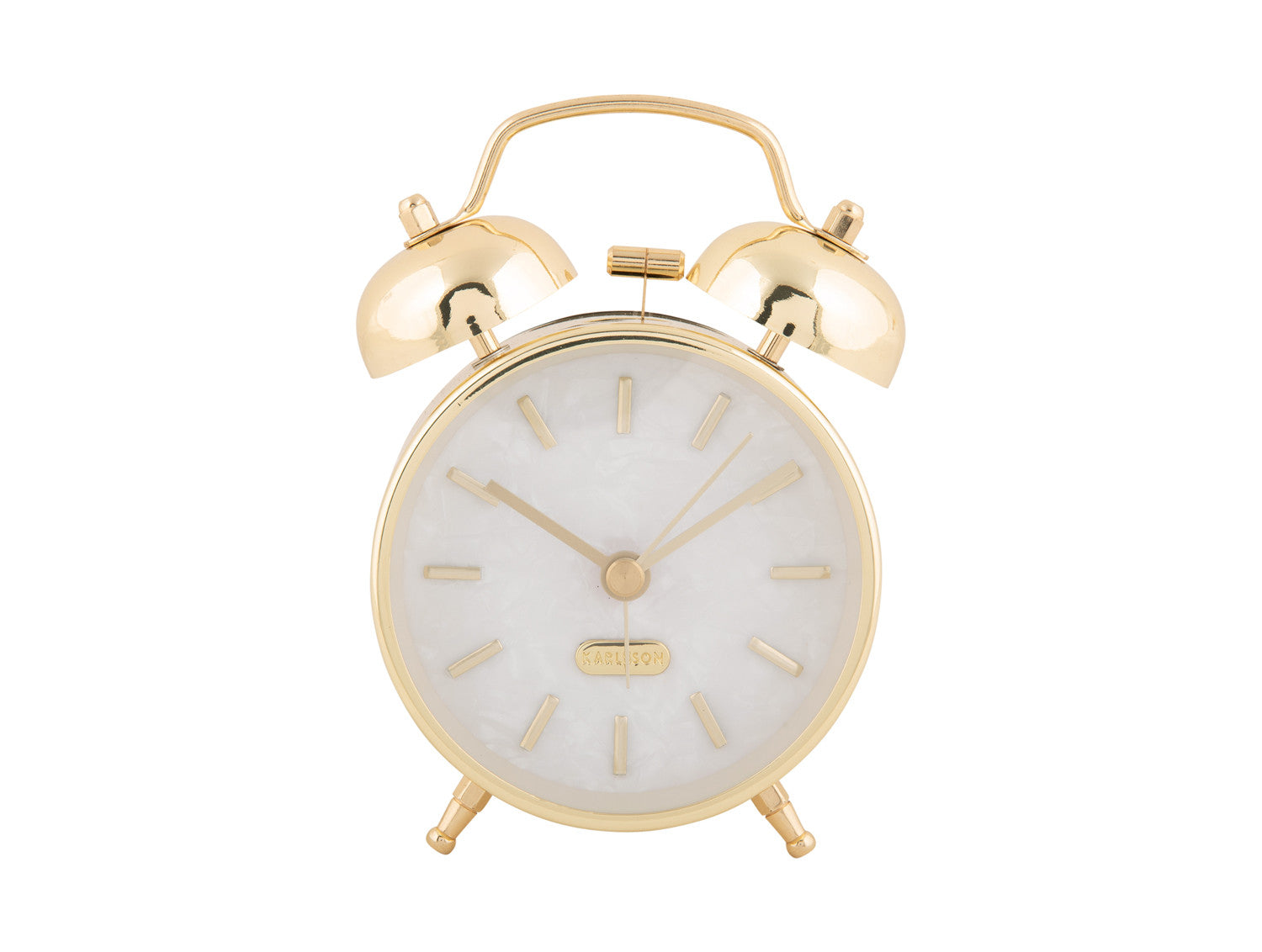 Alarm clock Pearl Glow Gold plat