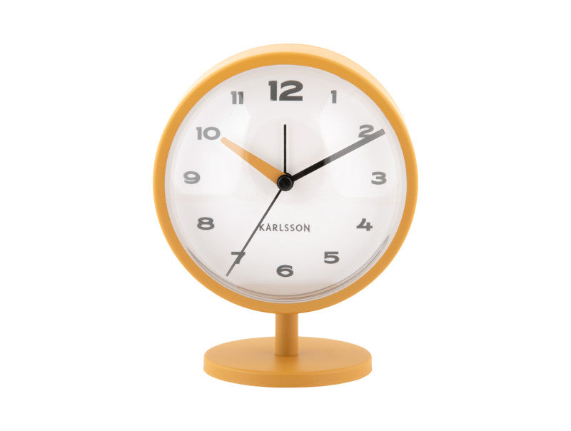 Alarm clock brisk dome dark grey