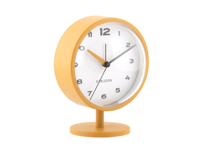 Alarm clock brisk dome dark grey