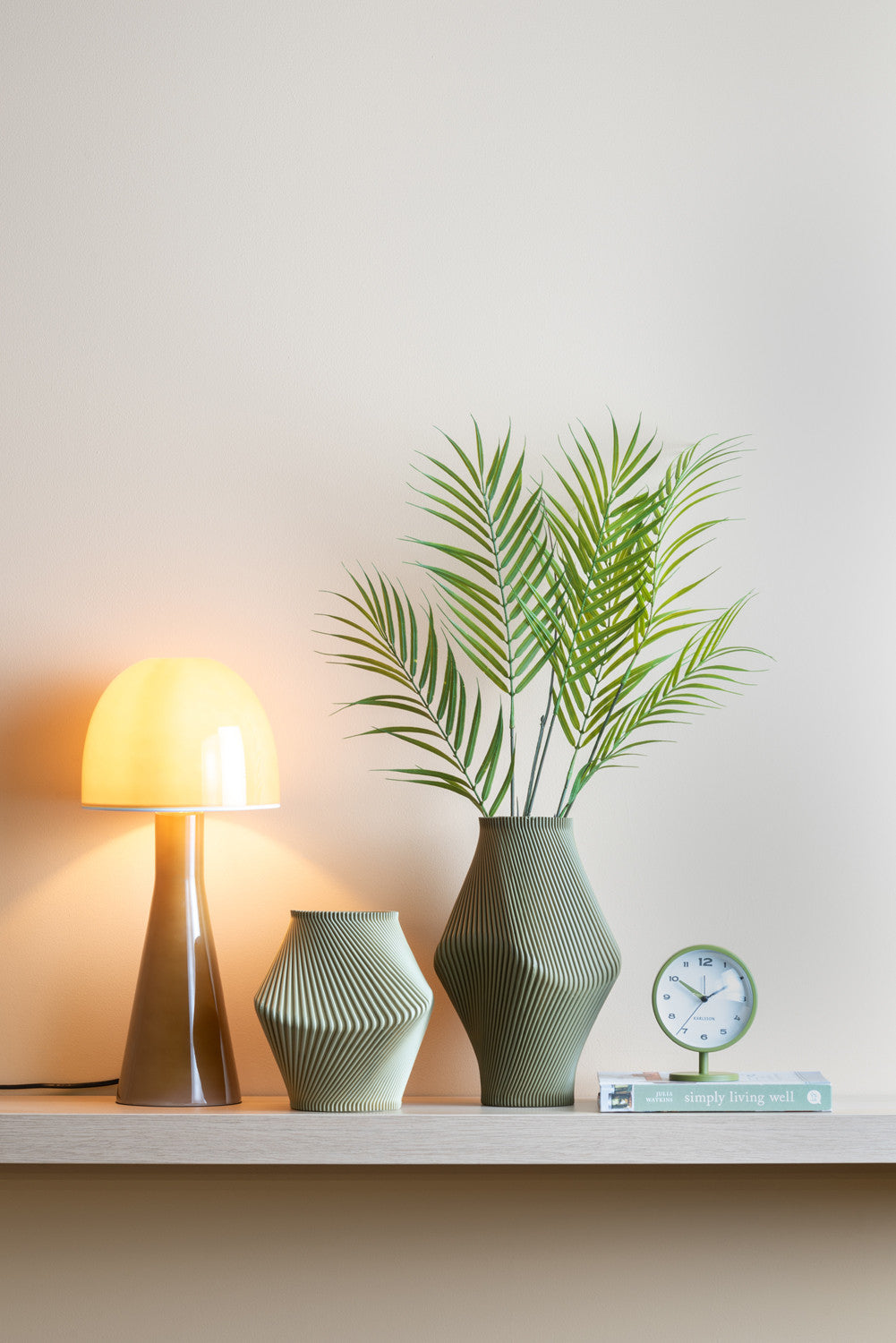 Table lamp Bombin Ochre yellow