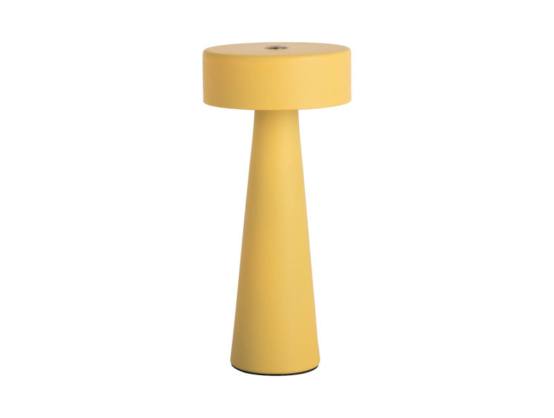 Table Lamp mini LED ring bright yellow