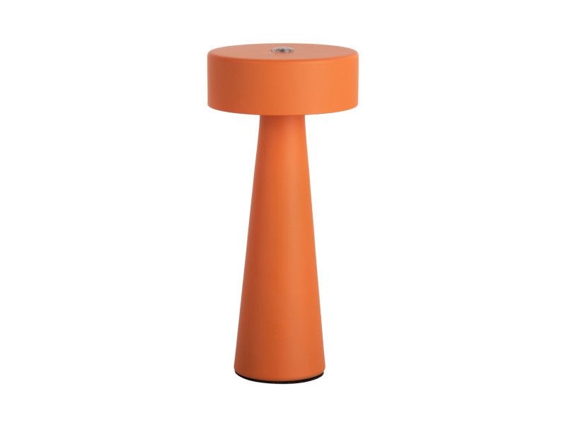 Table Lamp mini LED ring bright orange