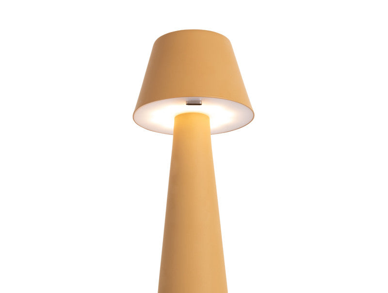 Table lamp Mini LED Cone Army green