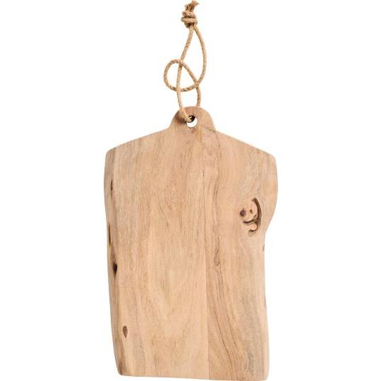 Skærebræt m/jutereb uens kanter1