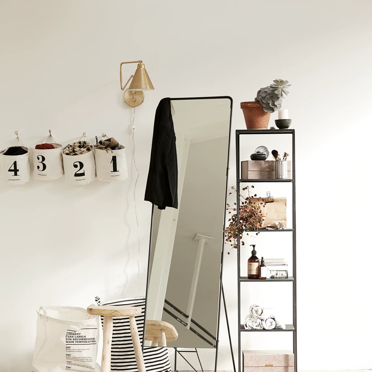 Væglampe, HDGame, Messing