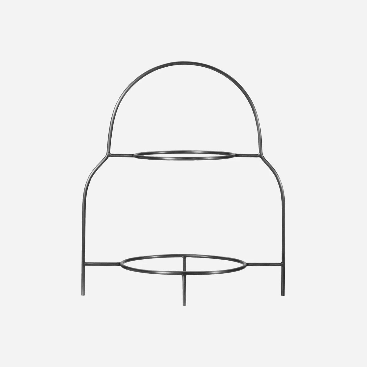 Plate stand, HDSana, Silver finish