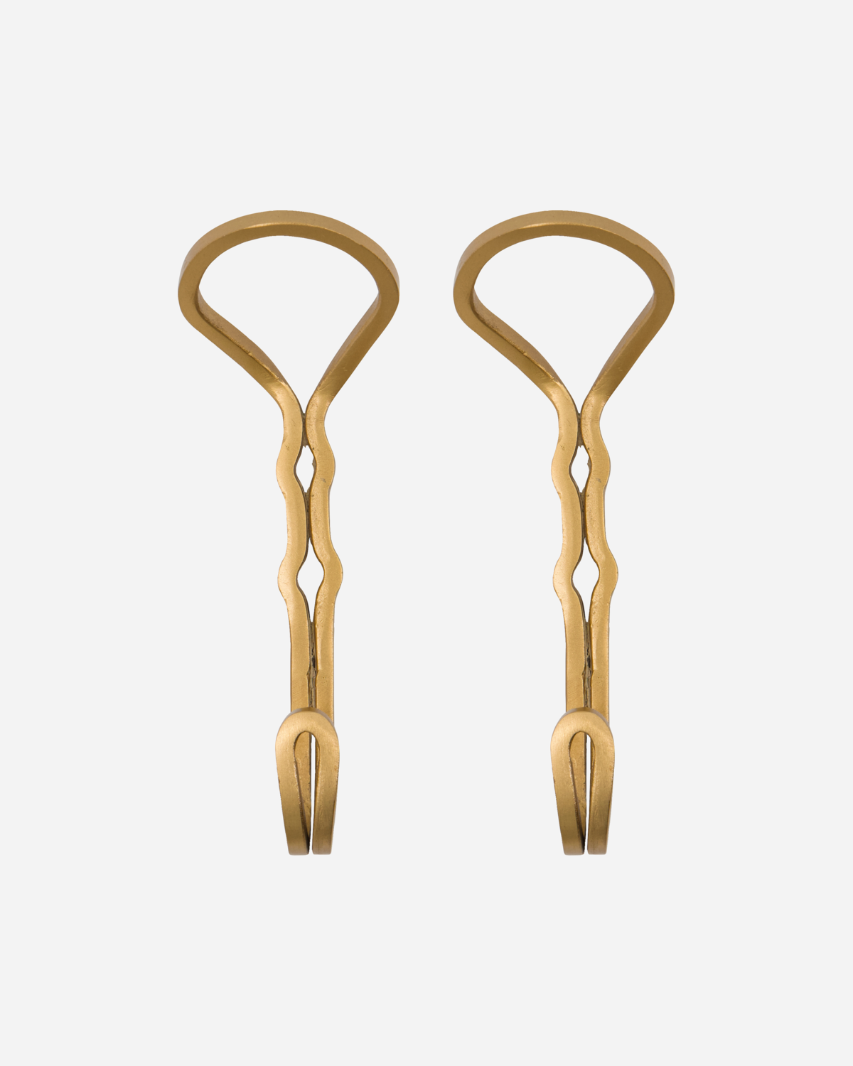 Hook Yra, Brass finish 2 stk