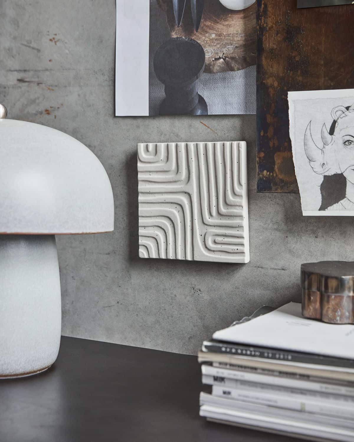 Wall art, Maybe, Off-white