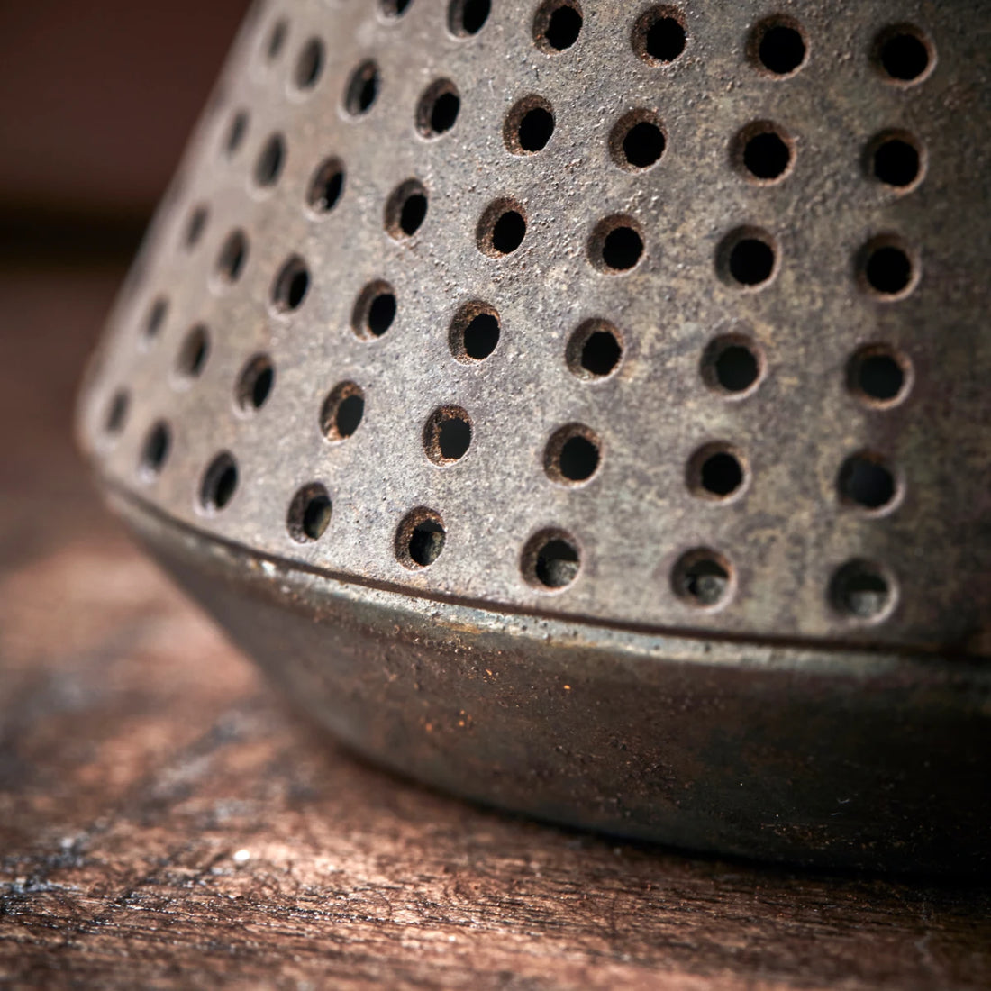 Tealight holder, HDMinis, Antique brass