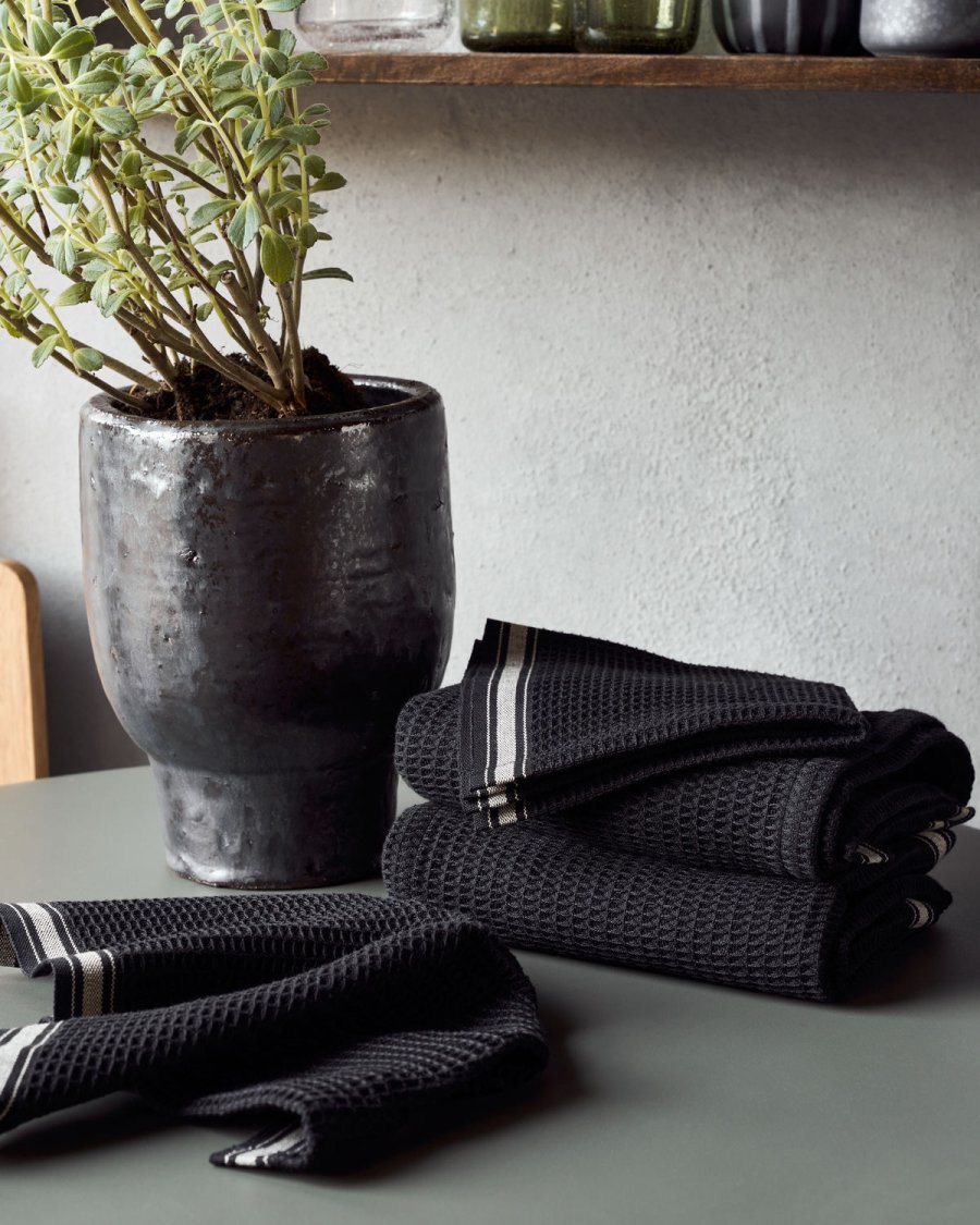 Dish cloth, Bihar, Black