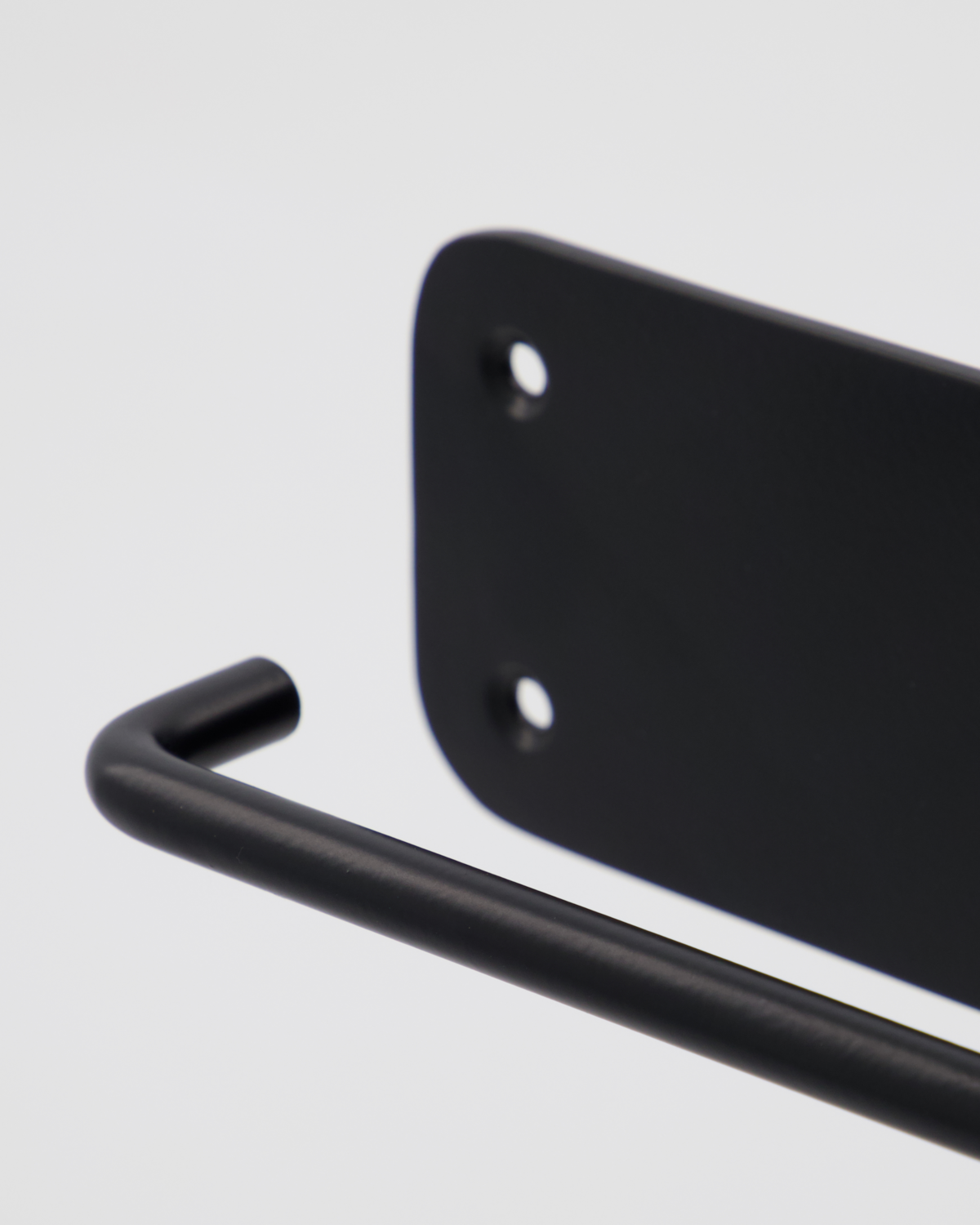 Toilet paper holder pati black