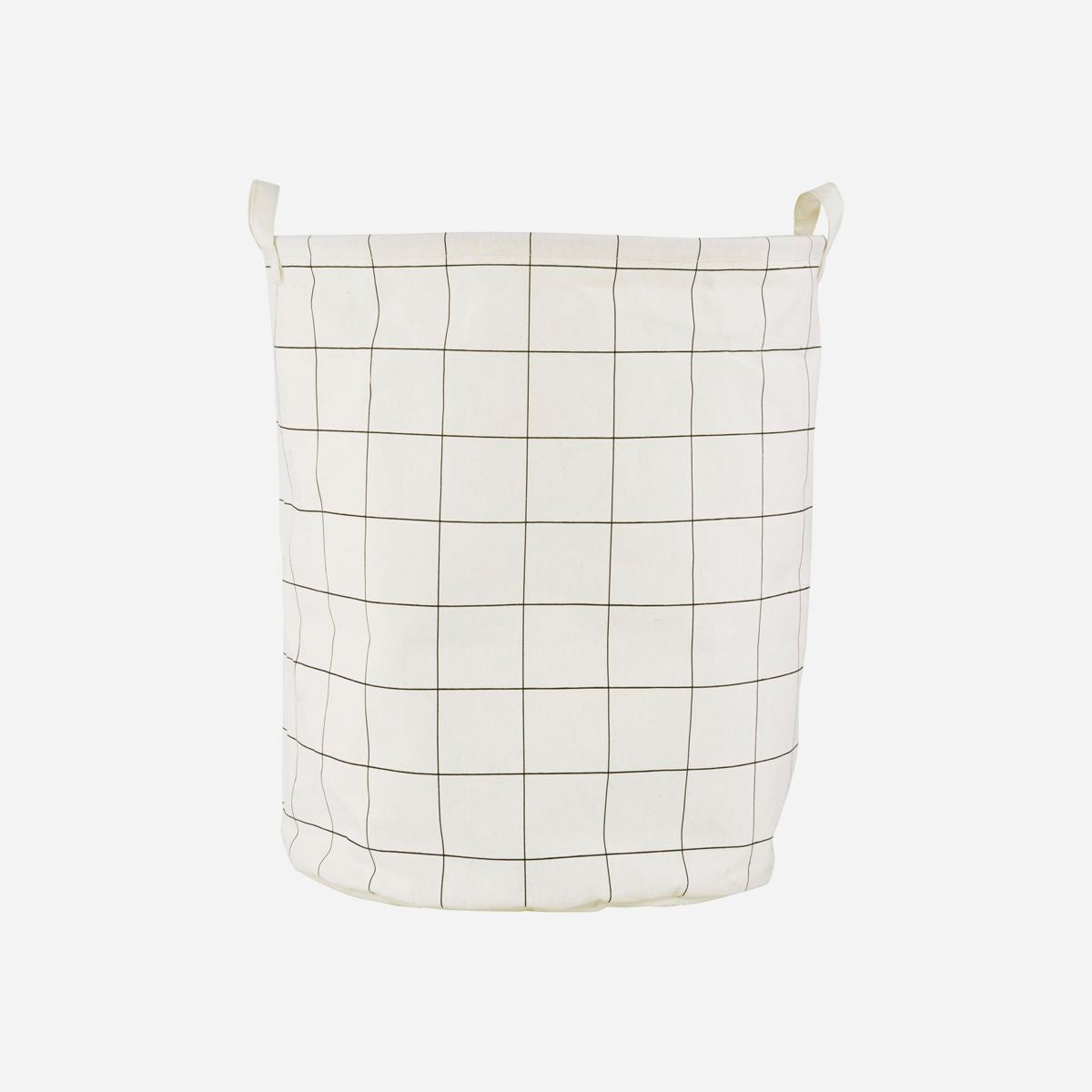 Laundry bag, HDSquares, White/Black