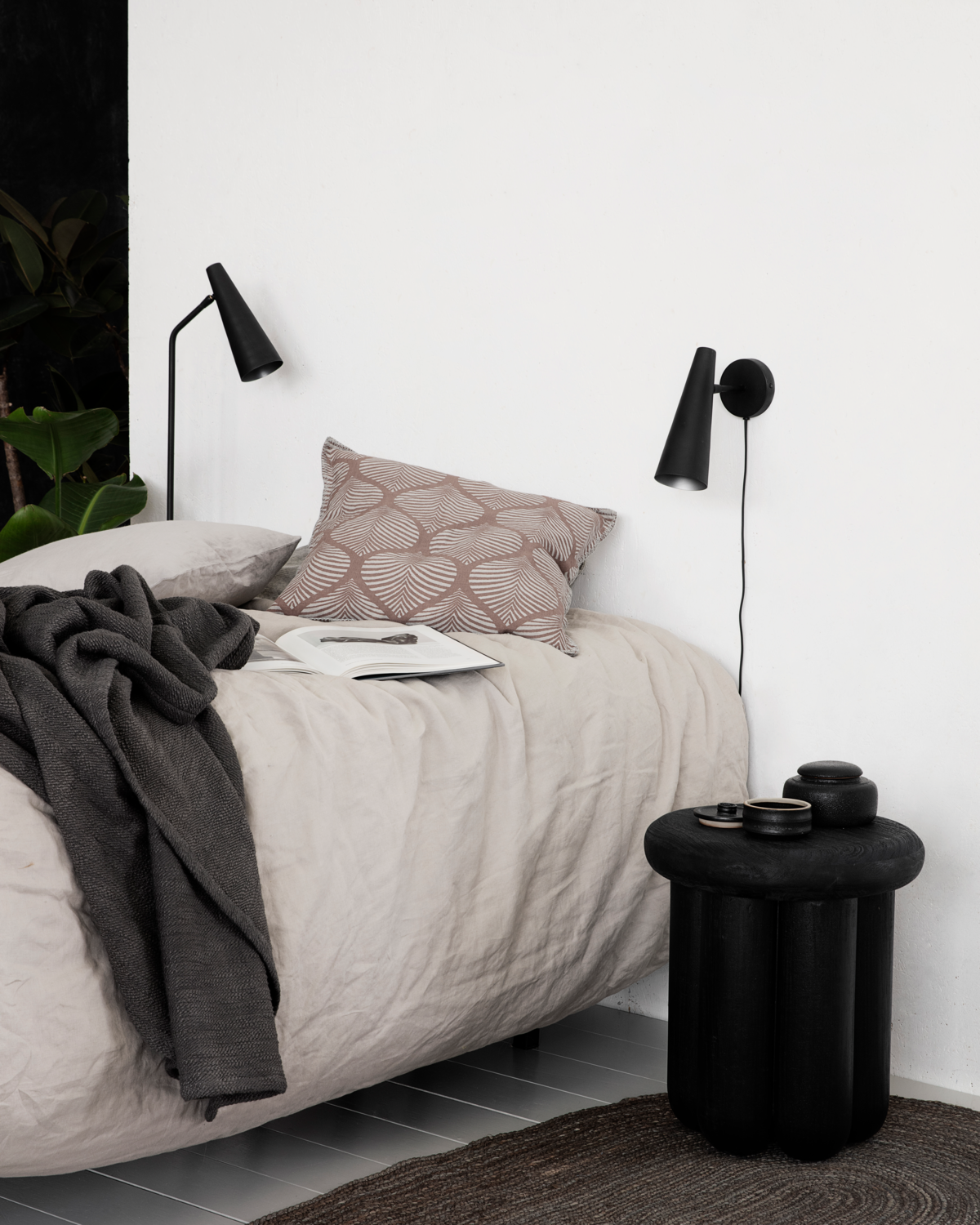 Wall lamp HDPrecise, Matt black