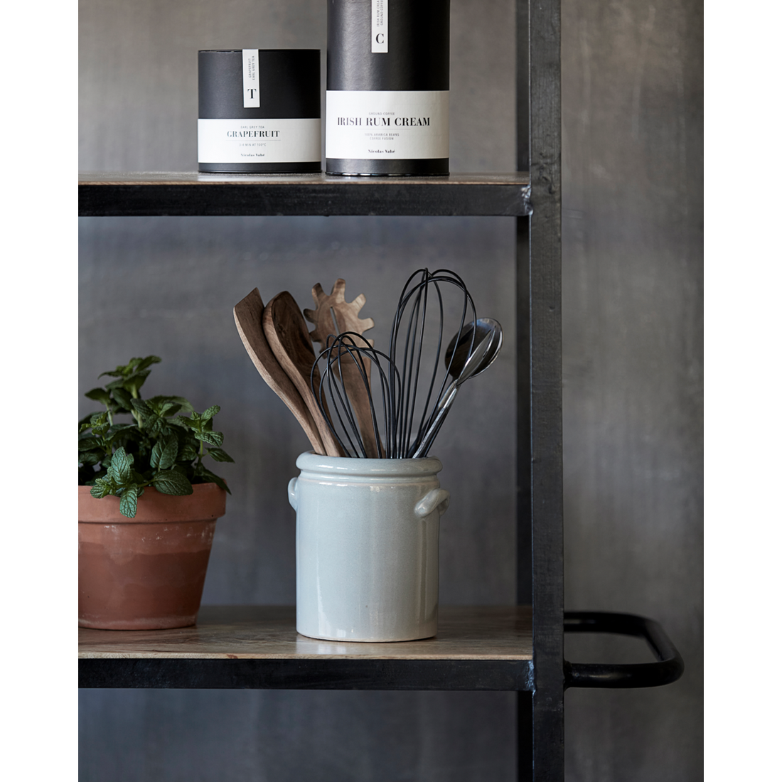 Salad servers - HDStyle - black/silver