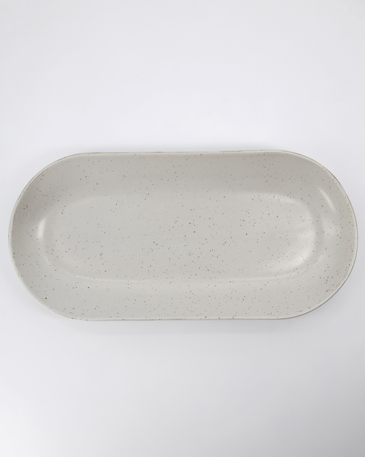 Servingdish HDPion, grey,white