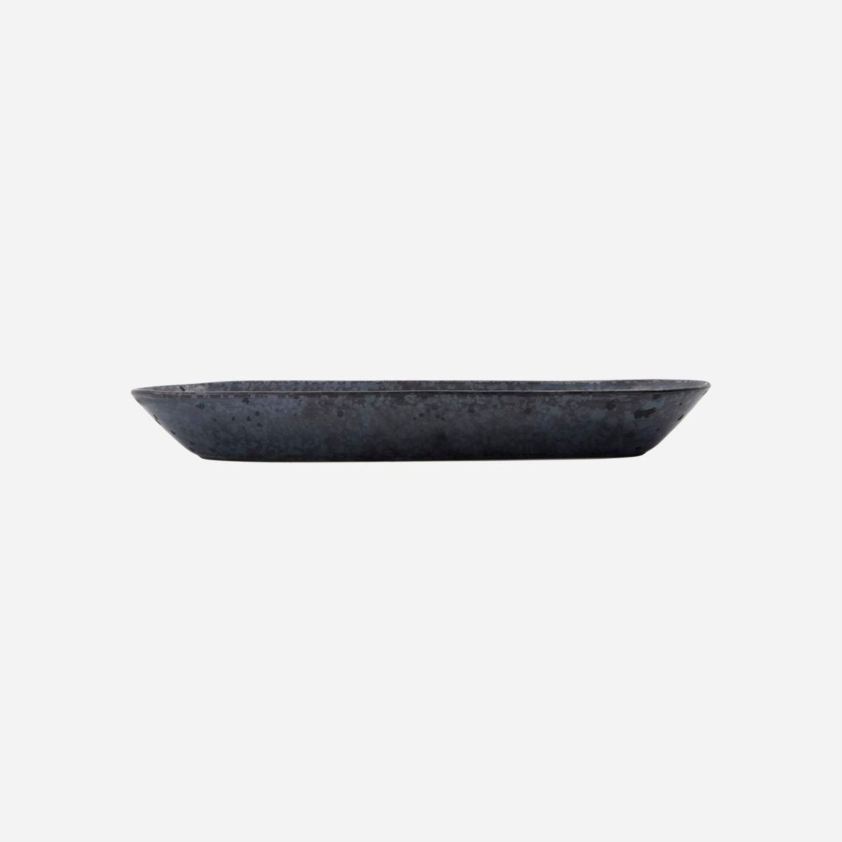 Serving dish black brown 2