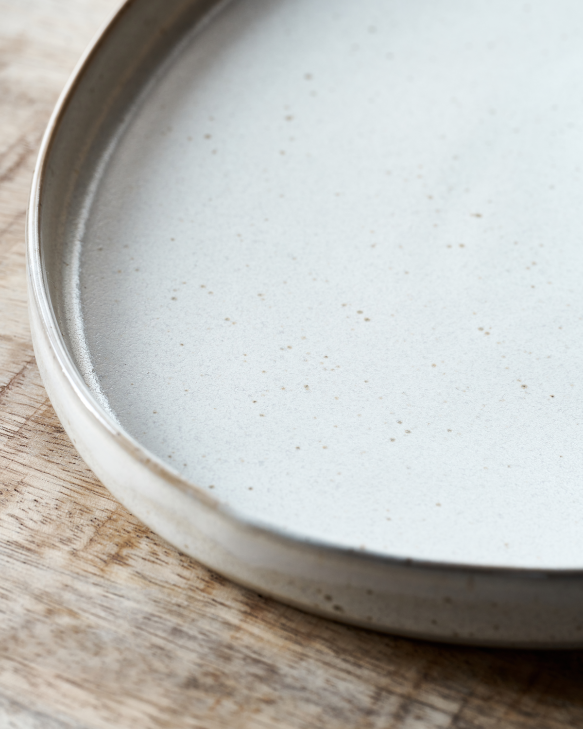 Serving dish HDPion grey,white