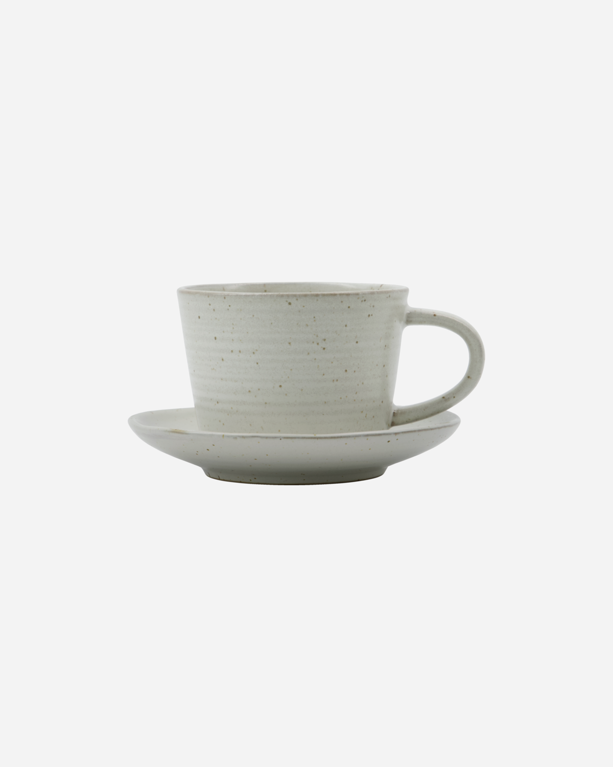 Cup w.saucer HDPion greey,white