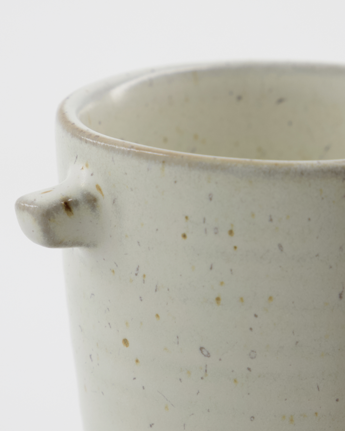 Milk and sugar set HDPion grey,white