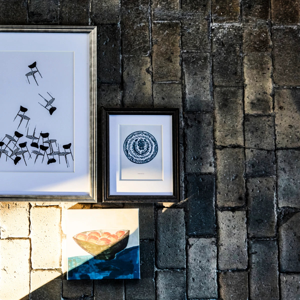 Wall art, HDGia, Blue