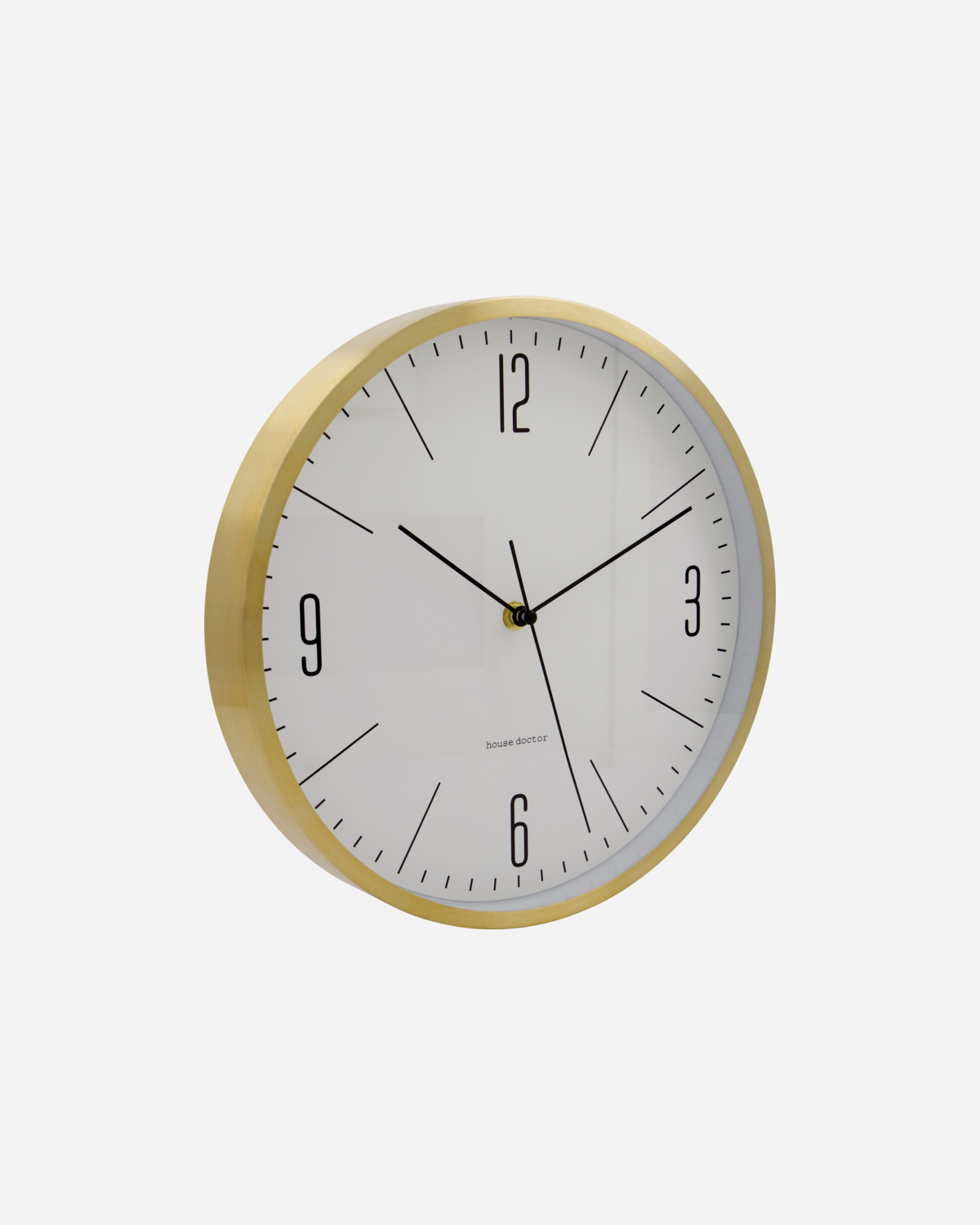 Wall clock, HDHour, golden