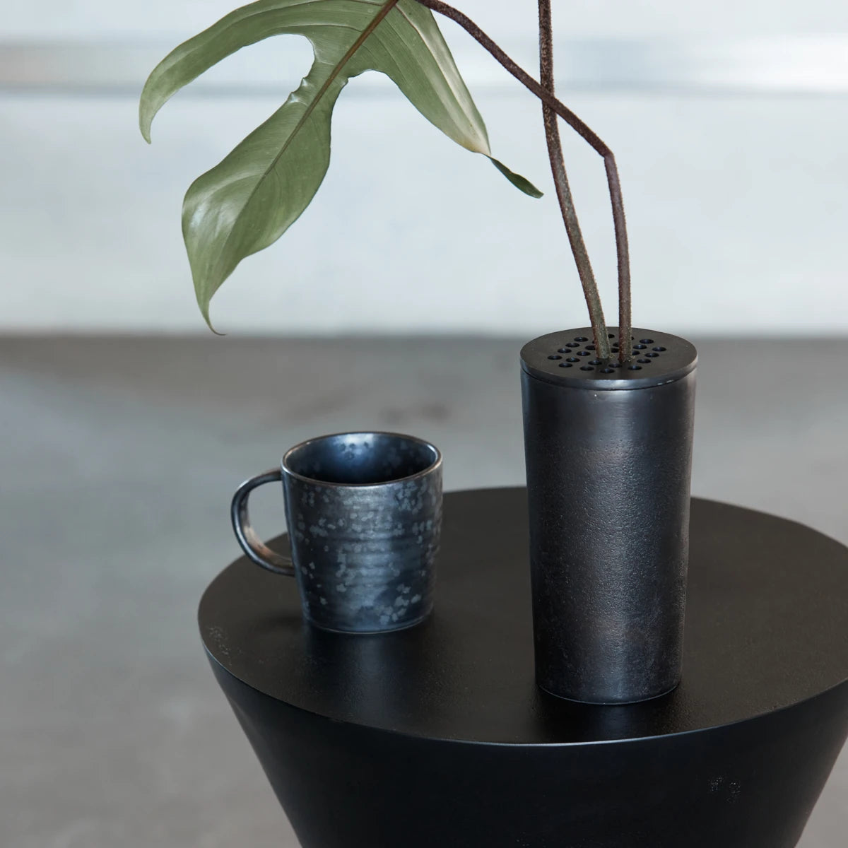 Vase, HDFlow, Browned brass