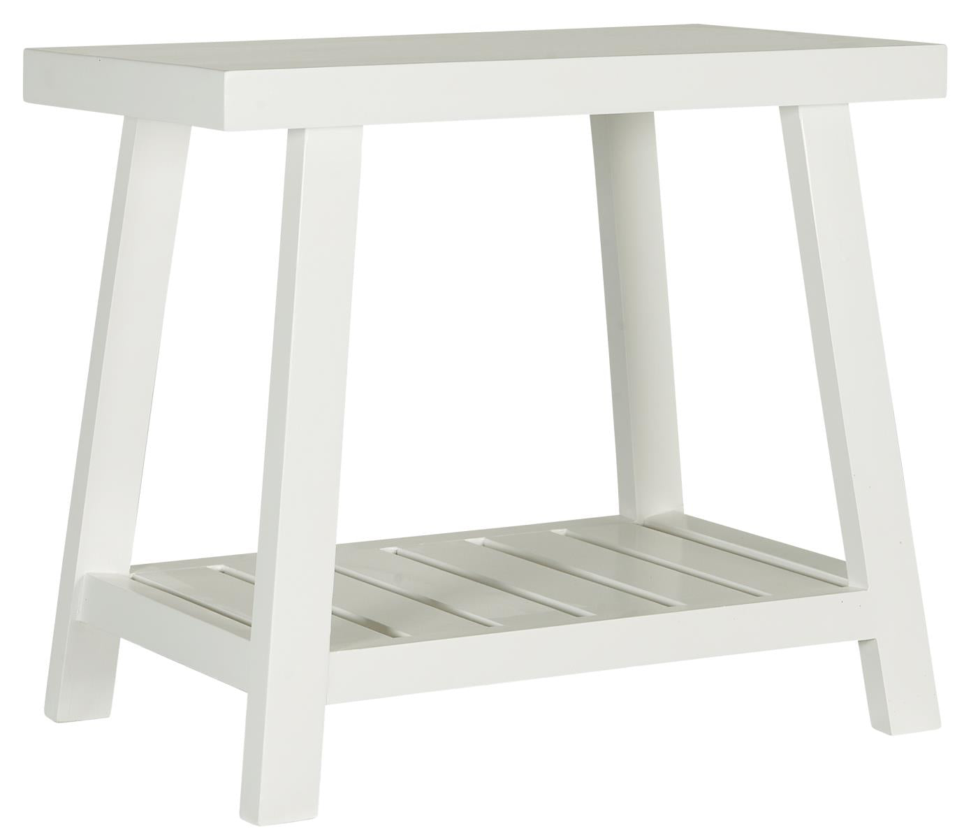 Bænk gilleleje m/hylde