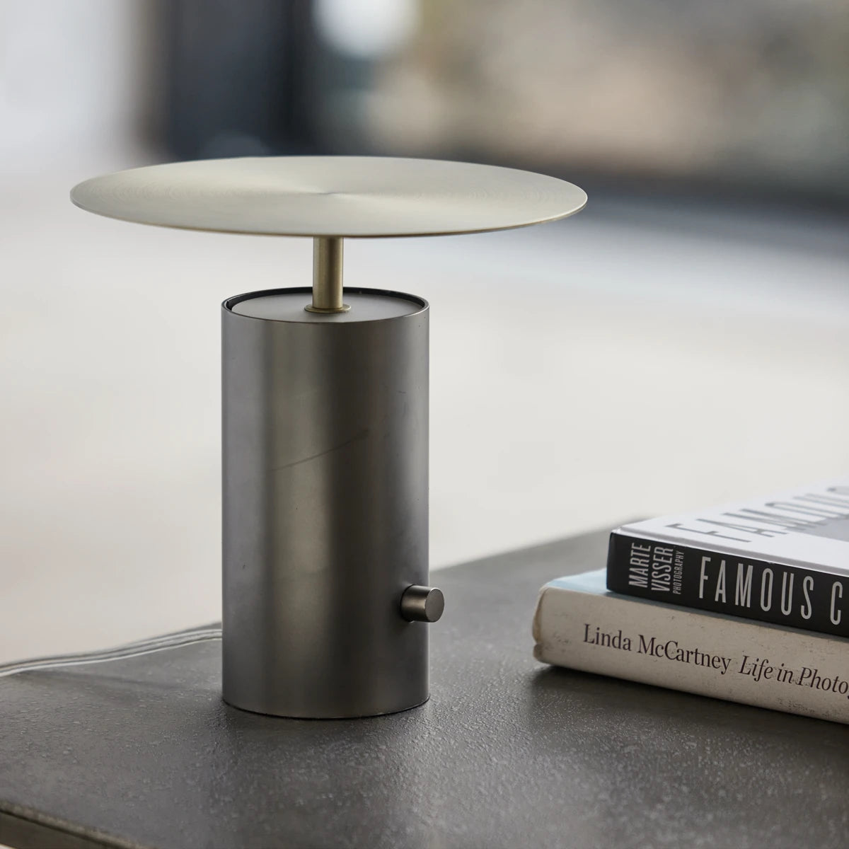 Table lamp HDTacker gunmetal