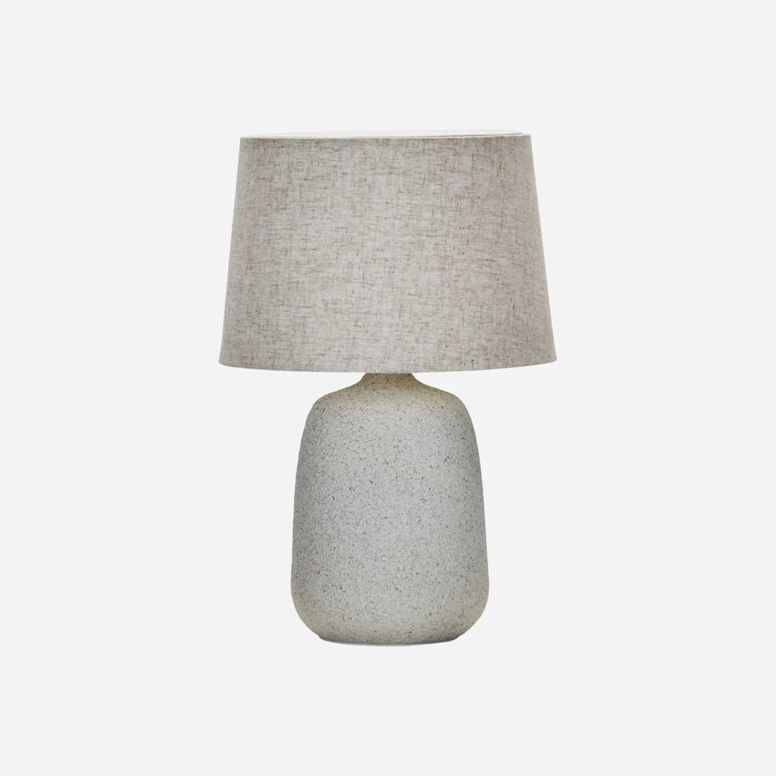 Bordlampe inkl. lampeskærm, HDTana, Råhvid