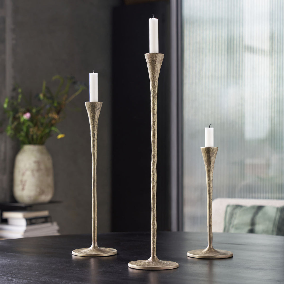 Candle holder - HDStada - Antique - brass
