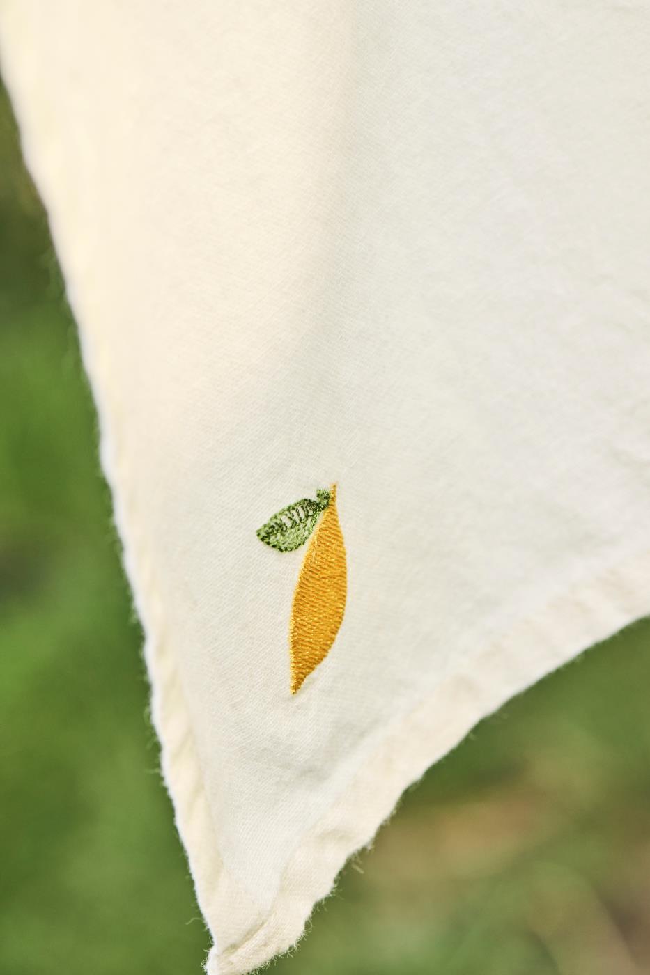 Viskestykke summervibes m/citron