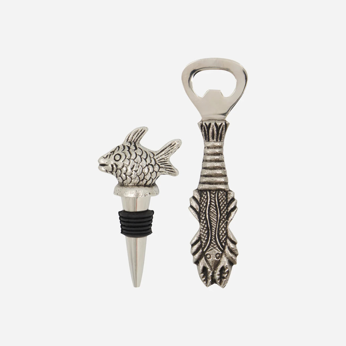 Bar accessories, HDfish, antique silver