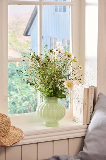 Vase lysegrøn Petra