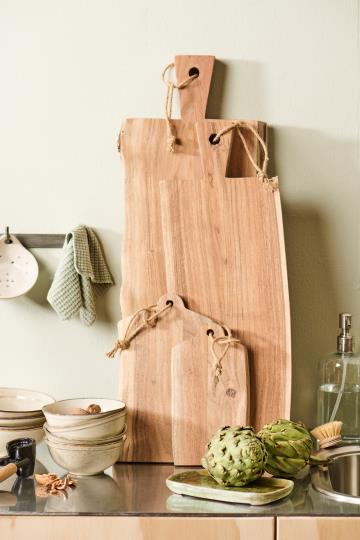 Skærebræt m/jutereb uens kanter1