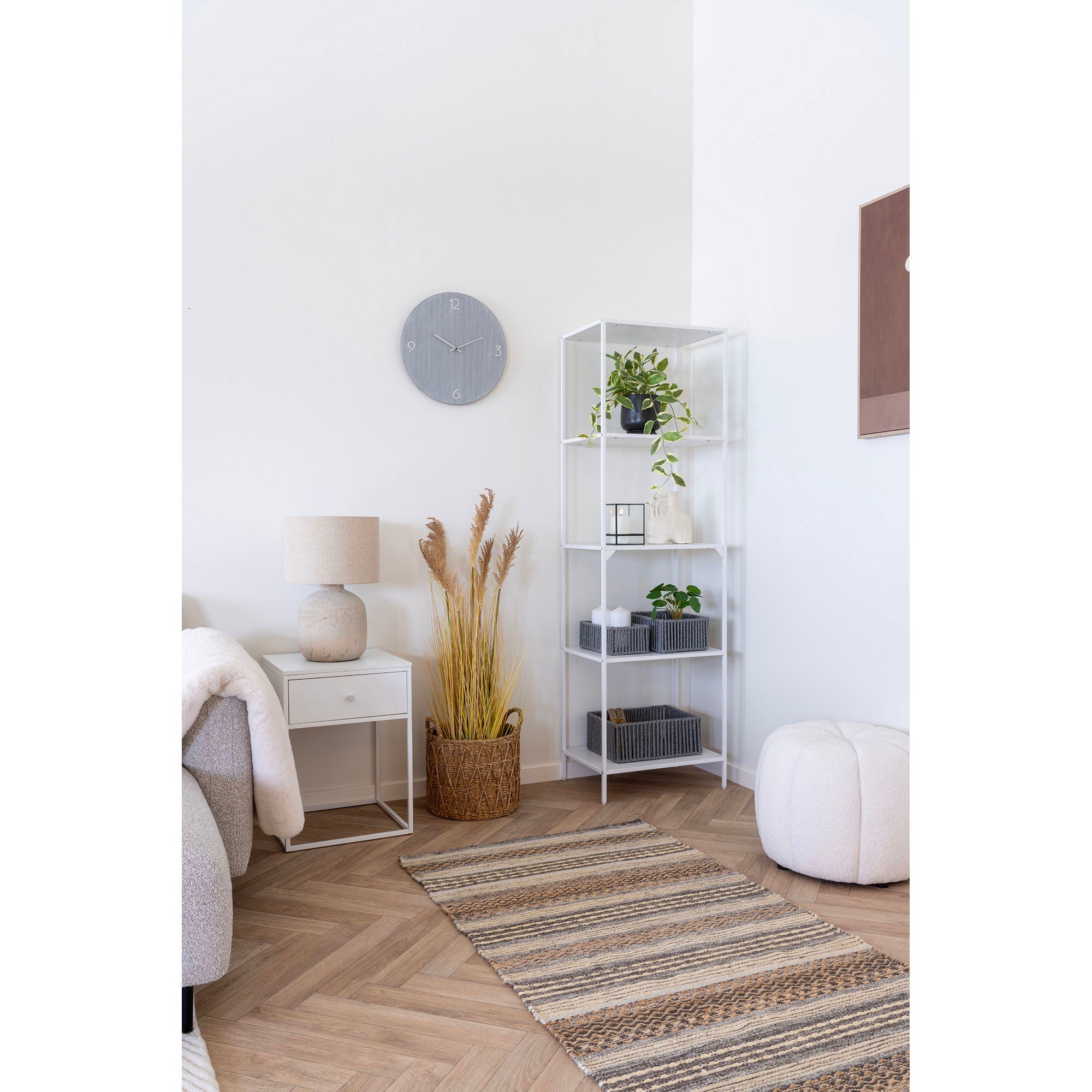 Vita shelf white 5 shelf