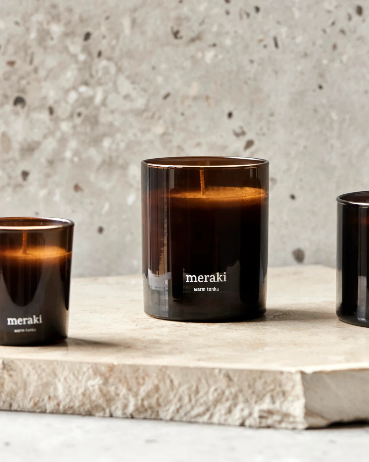 Scented candle, Warm Tonka, 200 g