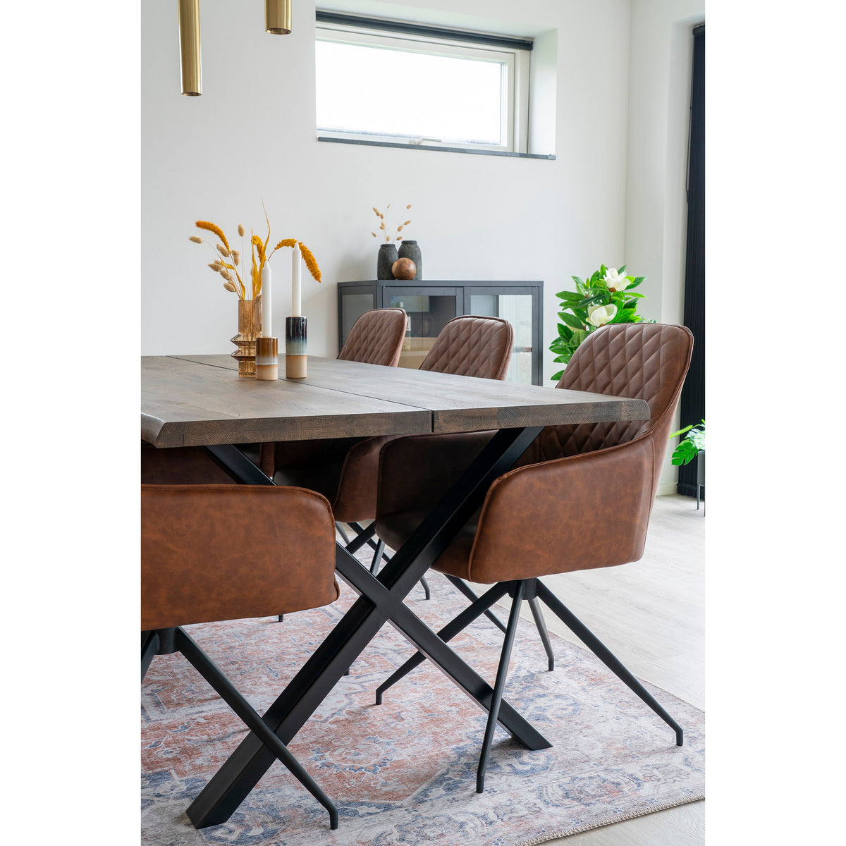 Havana Rug, orange/blue