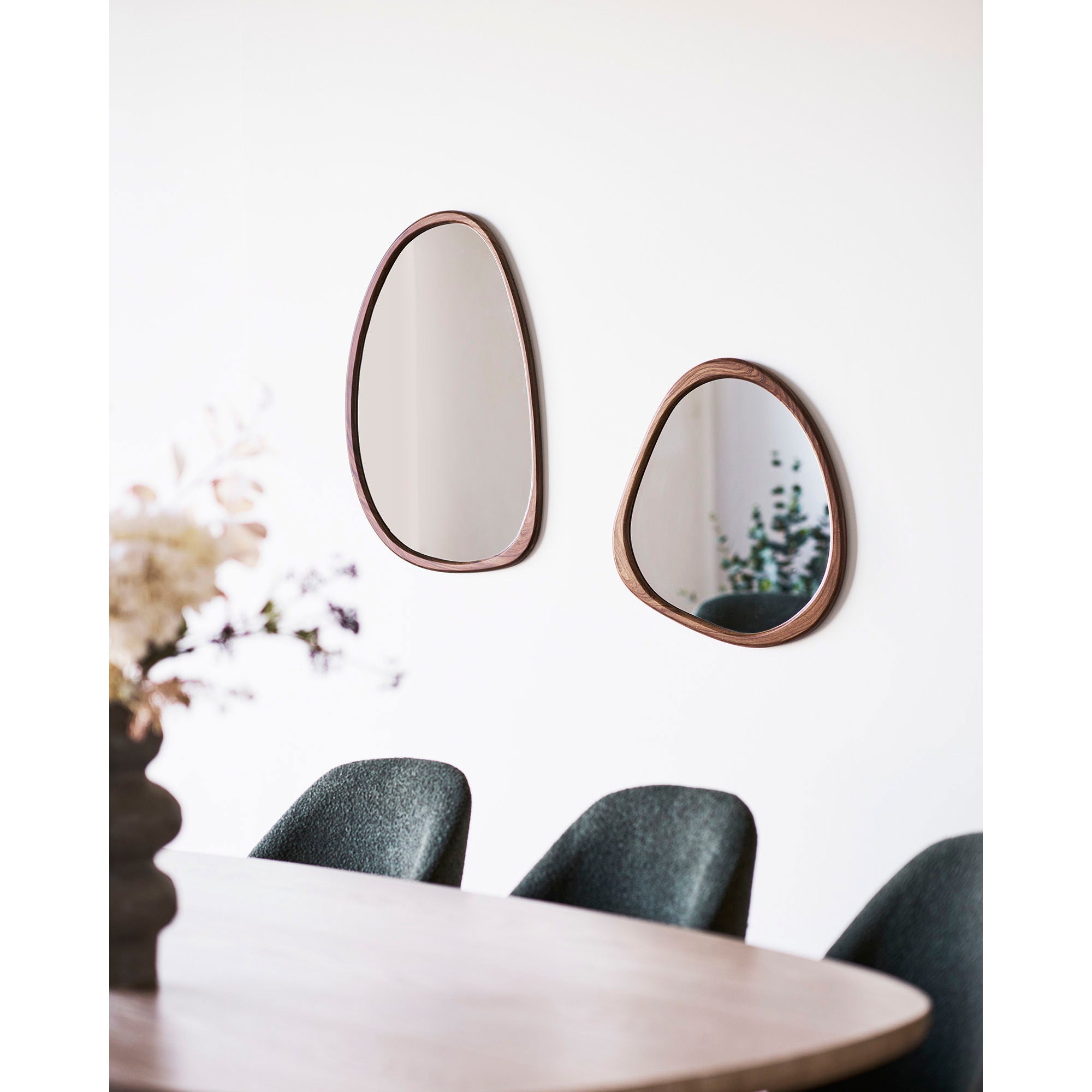 Luxon Mirror, organtic shape 44x48cm