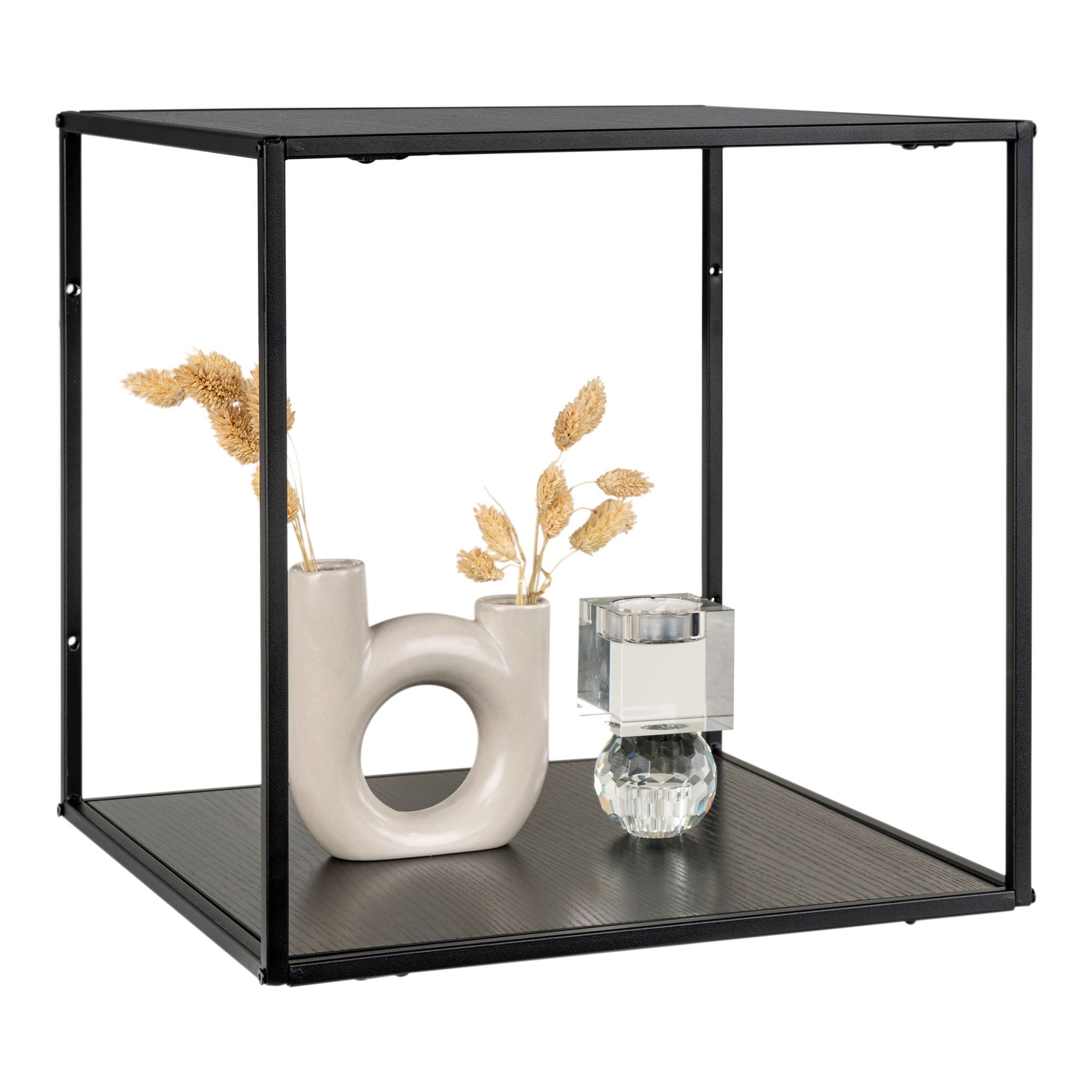Vita Wallshelf, black frame