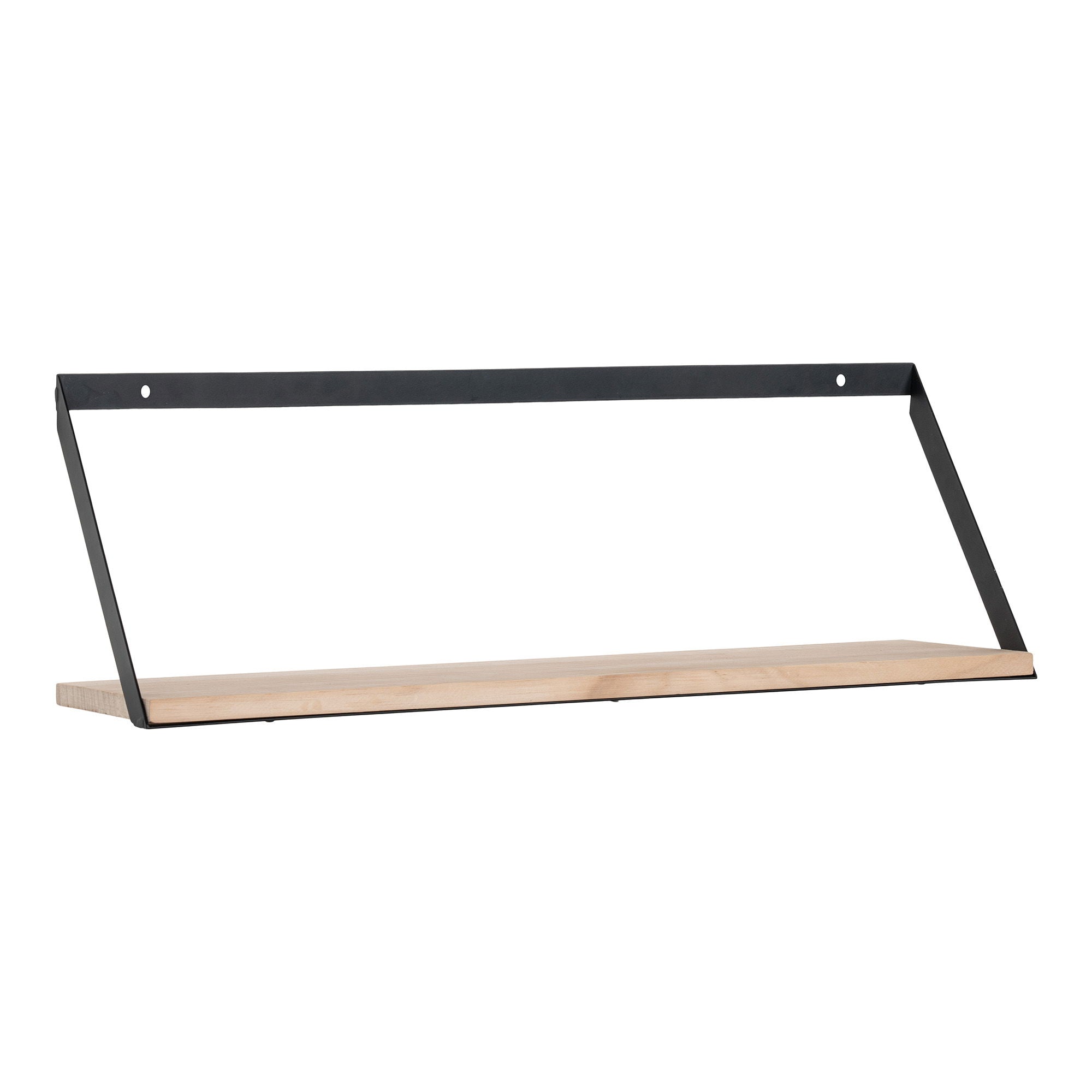 Basel shelf, steel, pinewood