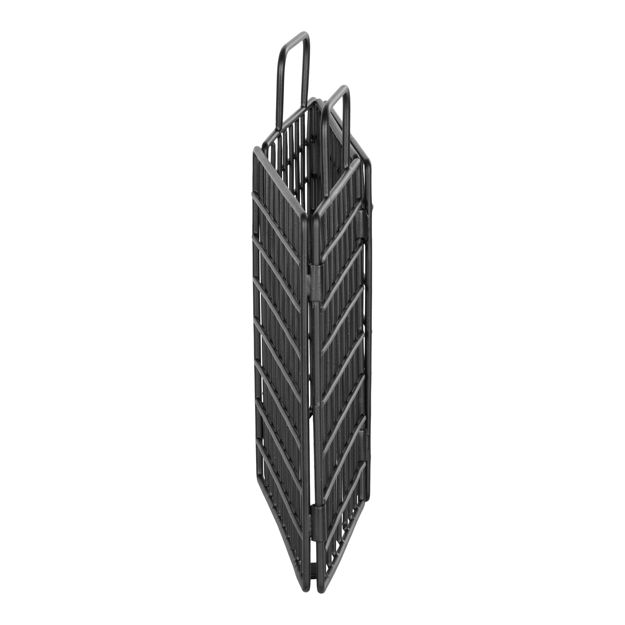 Mora wire basket, metal, black