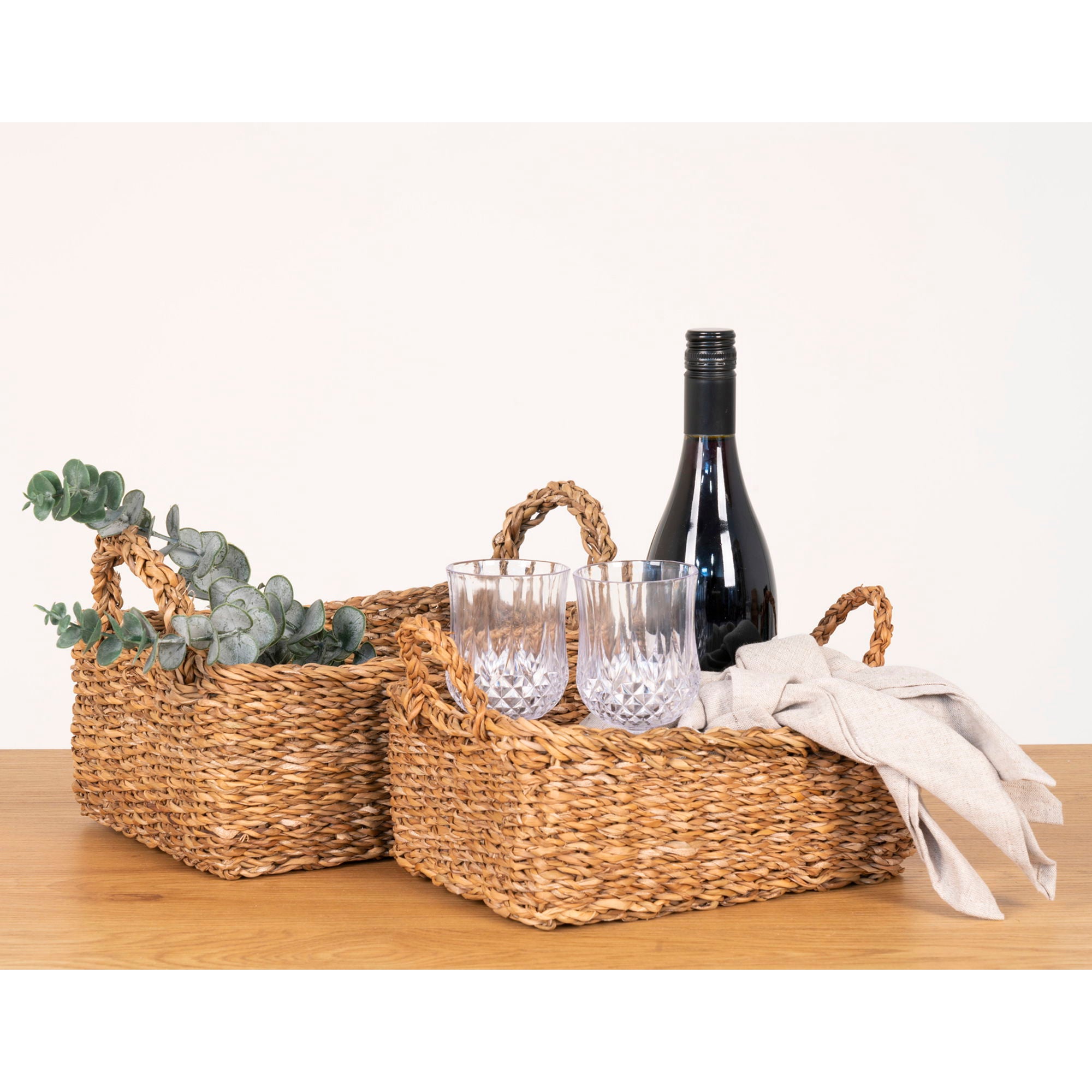Morella Baskets, seagrass, natural