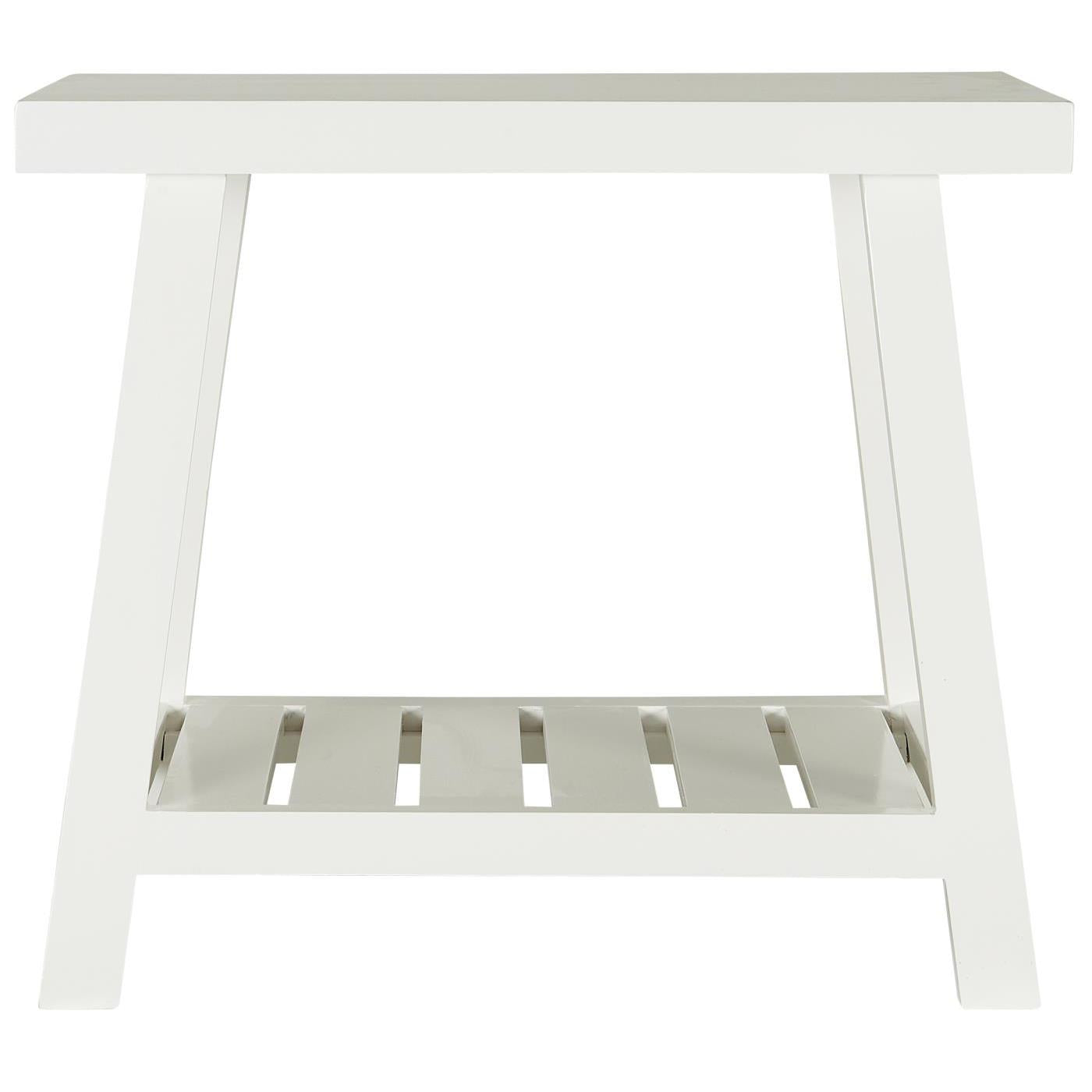 Bænk gilleleje m/hylde