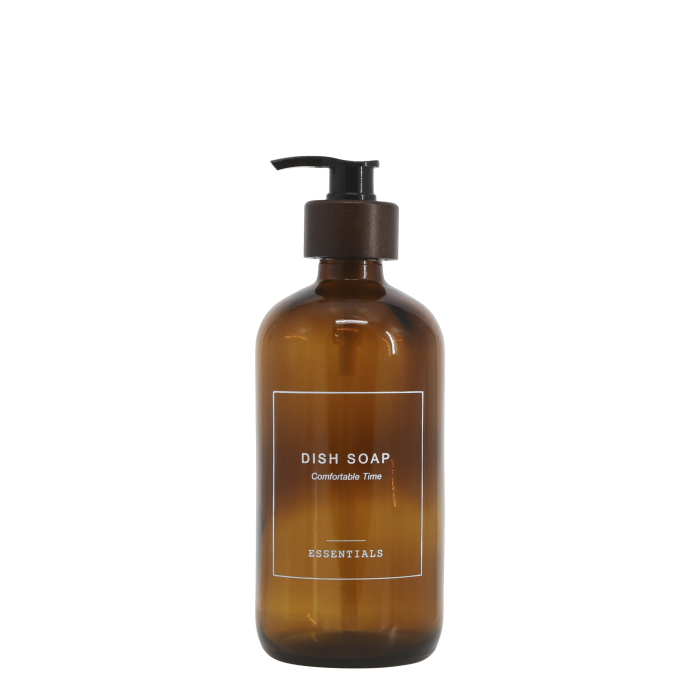 Flaske m pumpe dish soap 500 ml H21,5/Ø7,5
