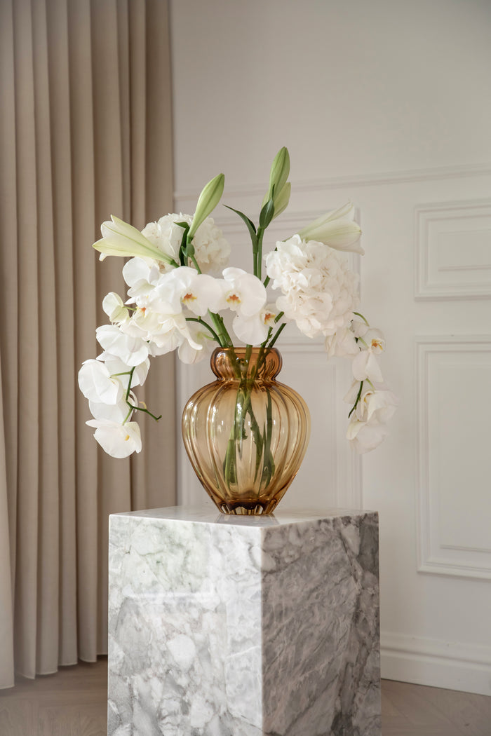 Audrey vase large saffron