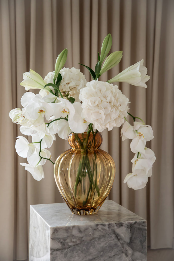 Audrey vase large saffron